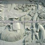 Hand Carved Natural Marble Relief HT-J-FD007