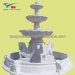 hand carved outdoor decoration stone fountain FT010