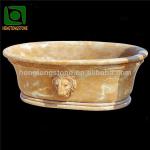 Hand Carved Stone Bathtub for Sale HT-H-YP022 stone bathtub