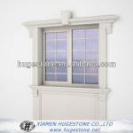 Hand carved stone window frames H-L014