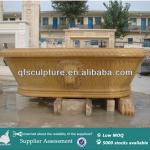 Handcarved Marble Bathtub with Lion Head QF-Alice-BT019