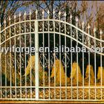 Handmade Ornamental Wrought Iron Gate Wrought Iron Gate