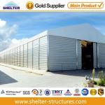 Hard press Aluminum Warehouse With Waterproof,Flame redartant PVC M-series