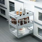 HBLK612C Kitchen Aluminium Pull-out Basket HBLK612C