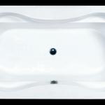 HD-002 acrylic bathtub high quality bathtub simple bathtub HD-002