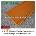 health and eco-friendly wood looking plastic flooring 100-12.5-9