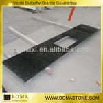 Heat Resistant Verde Butterfly Granite Countertop Verde Butterfly Granite