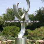 High Polishing Garden Stainless steel and metal art sculpture WS-ST084