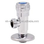 high quality 1/2&#39;&#39; chrome plated brass angle valve SS-1027b