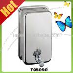 high quality 1000ml capacity wall mounted stainless steel soap dispenser V9706