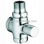 High Quality Brass Pressure Toilet Flush Valve, Self Closing Valve, Chrome Finish and Wall Mounted X10450