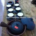 High quality Ceramic tea set Am Chen Bat Trang for Japan market CTS0002