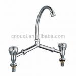 High quality dual handle kitchen bridge mixer OQ910-01