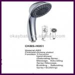 High quality Fashionable ABS Round bathroom hand shower OKBS-H051