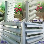 High quality fixed auminum aeroscreen sun louver BY-14/C85/BY-12/BY13(CE) BY-14