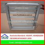 High quality glass shutter, PVC louvered window, glass window glass shutter