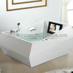 High Quality Massage Bathtub With 17 Inch TV MT-8221