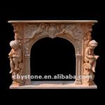 High Quality Natural Marble Fireplace Mantel-CHY-FS187 CHY-FS187