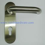 High Quality Stainless Steel Door Handle Lock for bedroom wood door LH1002B