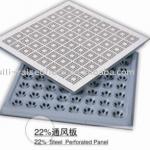 High-quality steel perforated raised floor 600*600*35