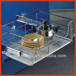 High Quality Wire Kitchen Stove Drawer Basket With Plastic Tray WF-N1018 WF-N1018