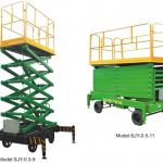 High-Raised scissor lift table SJY