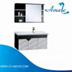 High standard wood or pvc with Mirror Bathroom Vanities/Cabinet Y 515