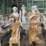 Honey color marble Four Season Goddess HPY-FSG002