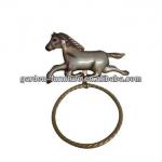 horse design Decorative cast iron towel ring XY11402