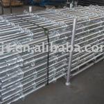 Hot dip galvanised ringlock scaffold standard JC-RS