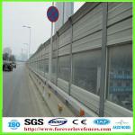 hot dipped galvanized &amp; PVC coated sound barrier for highway/railroad (Anping factory, China) FL003