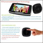 Hot sale 5 inch GSM send message call phone touch screen wide angle infrared digital door peephole viewer PHV-3506  infrared digital door peephole viewer