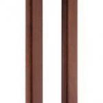 Hot Sale Black Walnut Glass Door Pull Handle YT- 108 Door Pull Handle