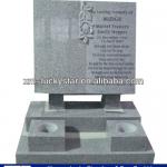 Hot Sale Cheap Granite Bible Tombstone Design LS Tombstone Design