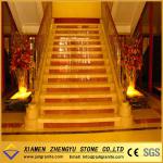 Hot sale chinese royal gold granite stair ZY-granite stair 0056