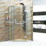 Hot-sale frameless shower room/sliding glass shower enclosure /GUESS(Q-B20037) Q-B20037