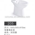 hot sell ceramic bidet 205 205