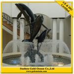 Hotel Decoration Fountain Sculpture Dolphin Fountain Hotel Decoration Fountain