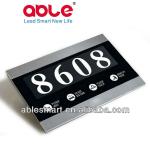 Hotel Touch Doorplate, Tempered Glass Panel B1-869YO