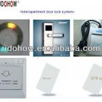 Hotting! Electronic Stainless Steel RFID Hotel Lock with card system made in China(DH-8011-1Y) DH-8011-1Y