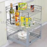 HPJ612 Kitchen cabinet 3 tiers pull-out basket HPJ612