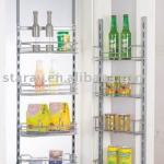 HPJ822 Kitchen Chrome Pantry Shelving Basket HPJ821-HPJ824