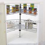 HZJ101 Kitchen Pantry Wire Steel Lazy Susan HZJ101