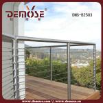 Indoor balcony stainless steel railing design DMS-B2503 balcony stainless steel railing design