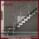 indoor glass stairs price DMS-4029  indoor glass stairs price