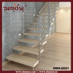 indoor metal stairs build floating staircase DMS-6021 indoor metal stairs