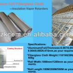 Insulation Material Flame Retardant Aluminum Foil Laminated Fiberglass Cloth