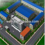 ISO9001 prefab steel structure/steel frame warehouse/ light steel structure Q23B,Q345B