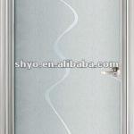 italian closet doors,frosted closet doors,louvered sliding closet doors SHYOK075