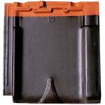 Japanese glazed clay roofing tile Flat type ( CERAM F2 Brown color ) F2 S-PRO ( Brown color )